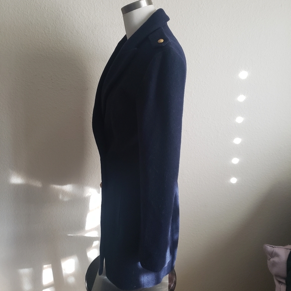 L'AGENCE Emmi Peacoat Wool Coat 0 - Picture 5 of 13